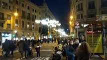 Aglomeraciones en la cabalgata de los Reyes Magos de Barcelona