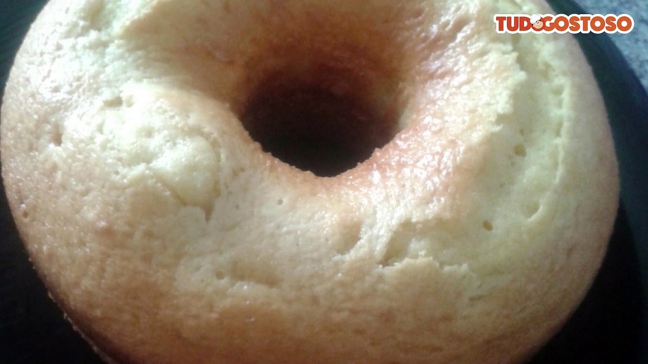 Bolo simples de liquidificador