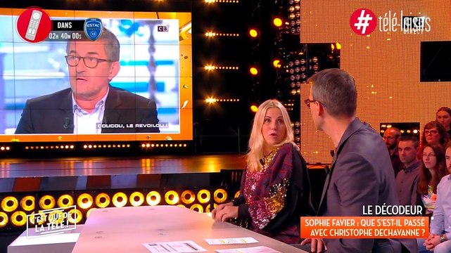 Sophie Favier revient sur la polémique qui l'oppose à Christophe Dechavanne : Je ne lui en veux pas