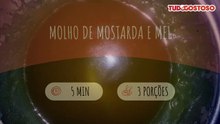 Molho de mostarda e mel