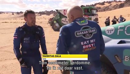 Dakar 2022 Stage 1 Zala Mad at Coronel But Mistakes Him for Different Driver