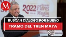 AMLO pide apoyo a hoteleros para nuevo trazo del Tren Maya