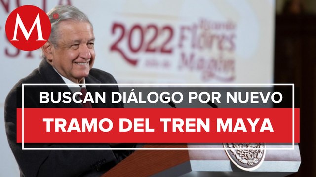 AMLO pide apoyo a hoteleros para nuevo trazo del Tren Maya