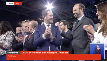 Oups ! A peine élu à la tête de LREM, Christophe Castaner fait une grosse boulette en direct