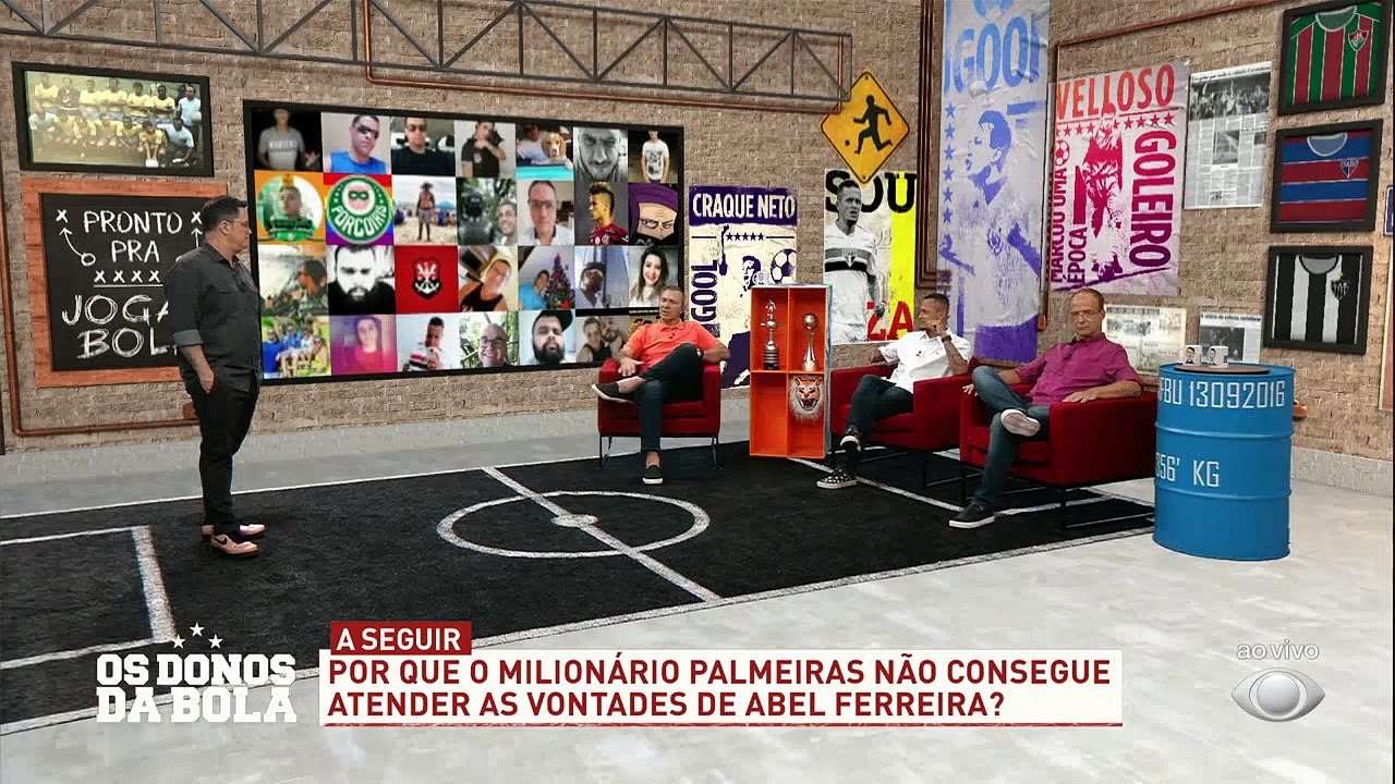 Abel Ferreira no Palmeiras, Paulo Souza no Flamengo e Atlético-MG de olho em Jorge Jesus... Os portugueses vão dominar o futebol brasileiro?#OsDonosdaBola