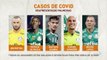 Com o Mundial de Clubes chegando, os jogadores do Palmeiras já se apresentaram para a temporada 2022. O que preocupa é que 5 jogadores foram confirmados com Covid... Veja quem são:#OsDonosdaBola