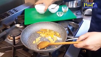 Watch Malaysian chef Norman Musa cook his crispy salmon in yellow curry gravy