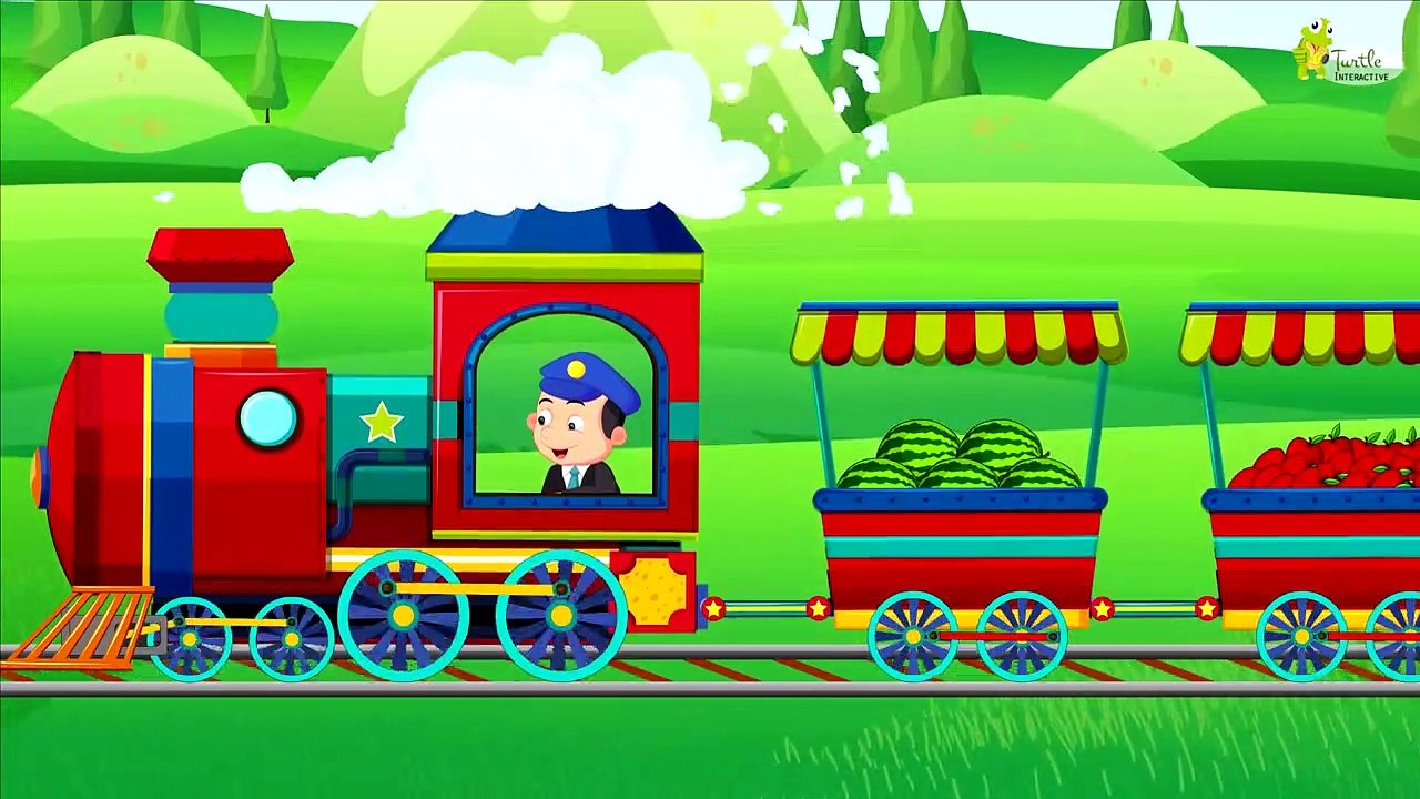 Piggy on the Railway Line | Kids Fun Song and Nursery Rhyme
