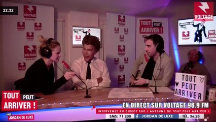 Igor Bogdanoff et sa (jeune) compagne Julie Jardon à la radio