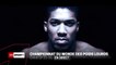 Carlos Takam vs Anthony Joshua (SFR Sport 1) : le boxeur français peut-il écrire l'histoire ?
