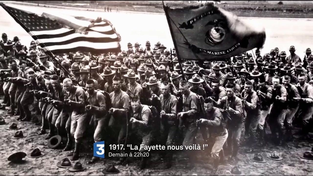 1917. "La Fayette nous voilà !" - 18 octobre