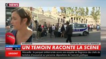 Attaque au couteau à la gare de Marseille : le témoignage poignant d'une femme sur CNews