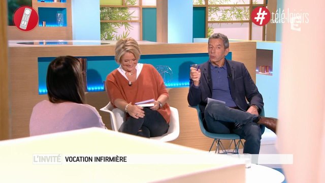 Michel Cymes provoque un fou rire de Marina Carrère d'Encausse dans le Magazine de la santé