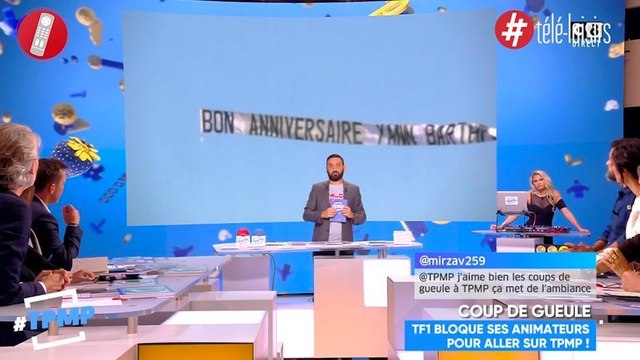 TF1 boycotte Touche pas à mon poste, Cyril Hanouna accuse Yann Barthès