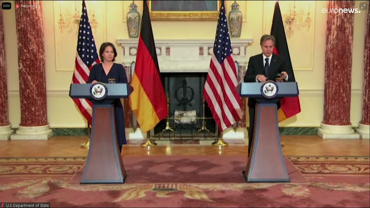 Washington: Das sagen Blinken und Baerbock nach ihrem Treffen