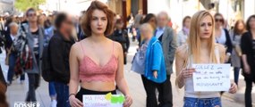 Dossier Tabou (M6) : elles posent en pleine rue dans différentes tenues pour lutter contre le harcèlement sexuel