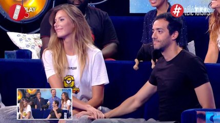 Arthur et ses invités témoins du flirt entre Camille Cerf et Tarek Boudali