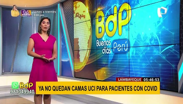 Covid-19: Lambayeque no tiene camas UCI disponibles ante aumento de contagios