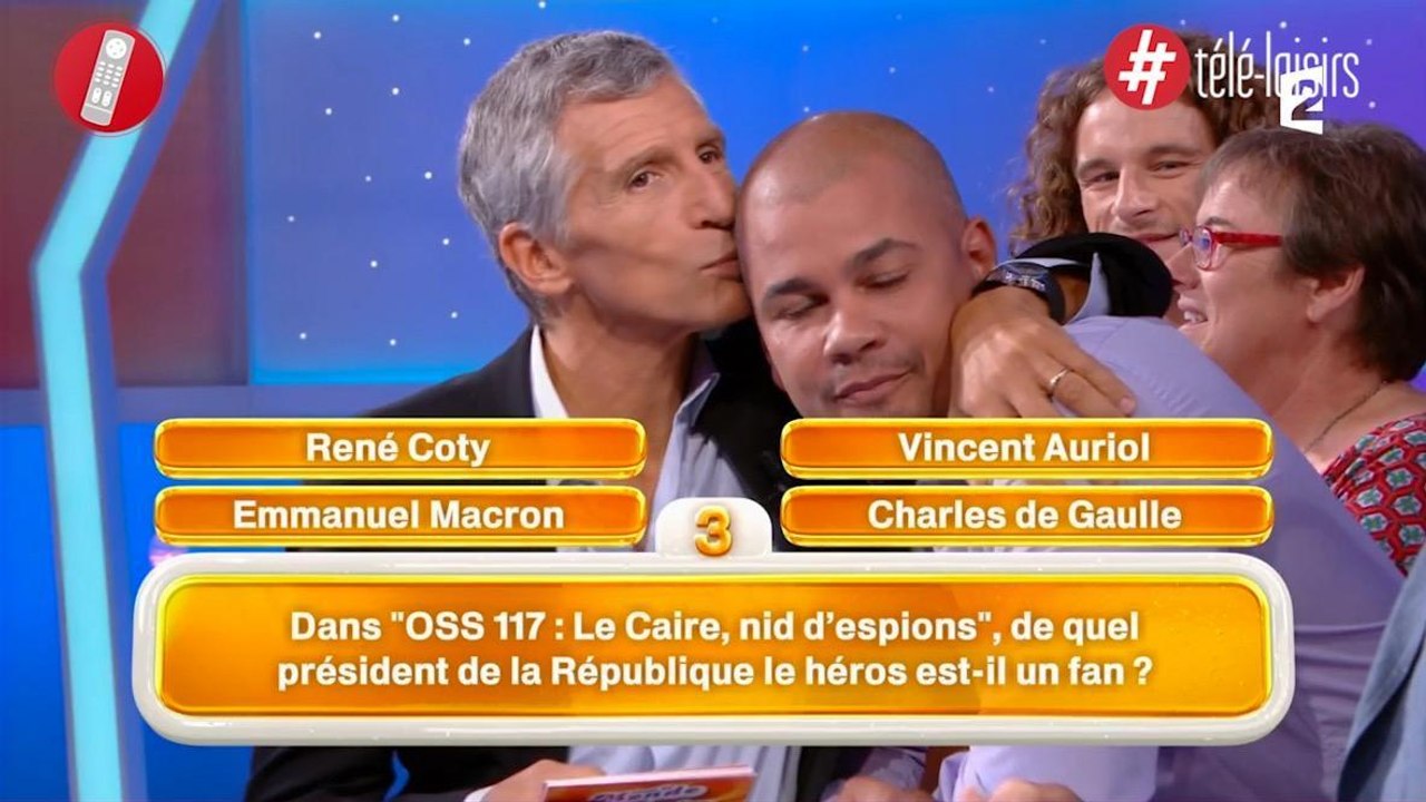 Nagui tente de séduire un candidat dans Tout le monde veut prendre sa place