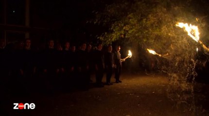 Exclu. Zone interdite : l'impressionnante cérémonie d'accueil d'une école militaire