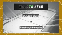 St. Louis Blues At Pittsburgh Penguins: Puck Line