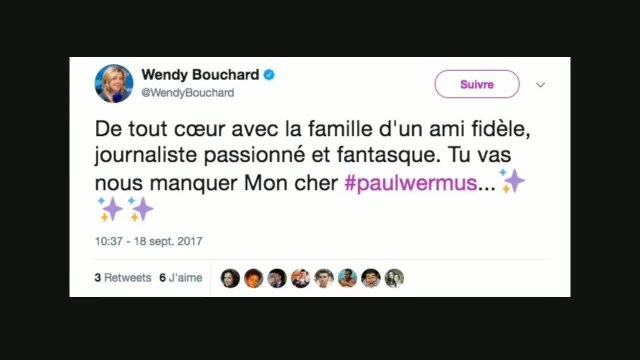 Les hommages à Paul Wermus se multiplient sur Twitter