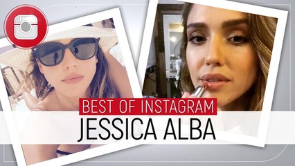 Famille, make-up, vacances... Le best of Instagram de Jessica Alba (VIDEO)