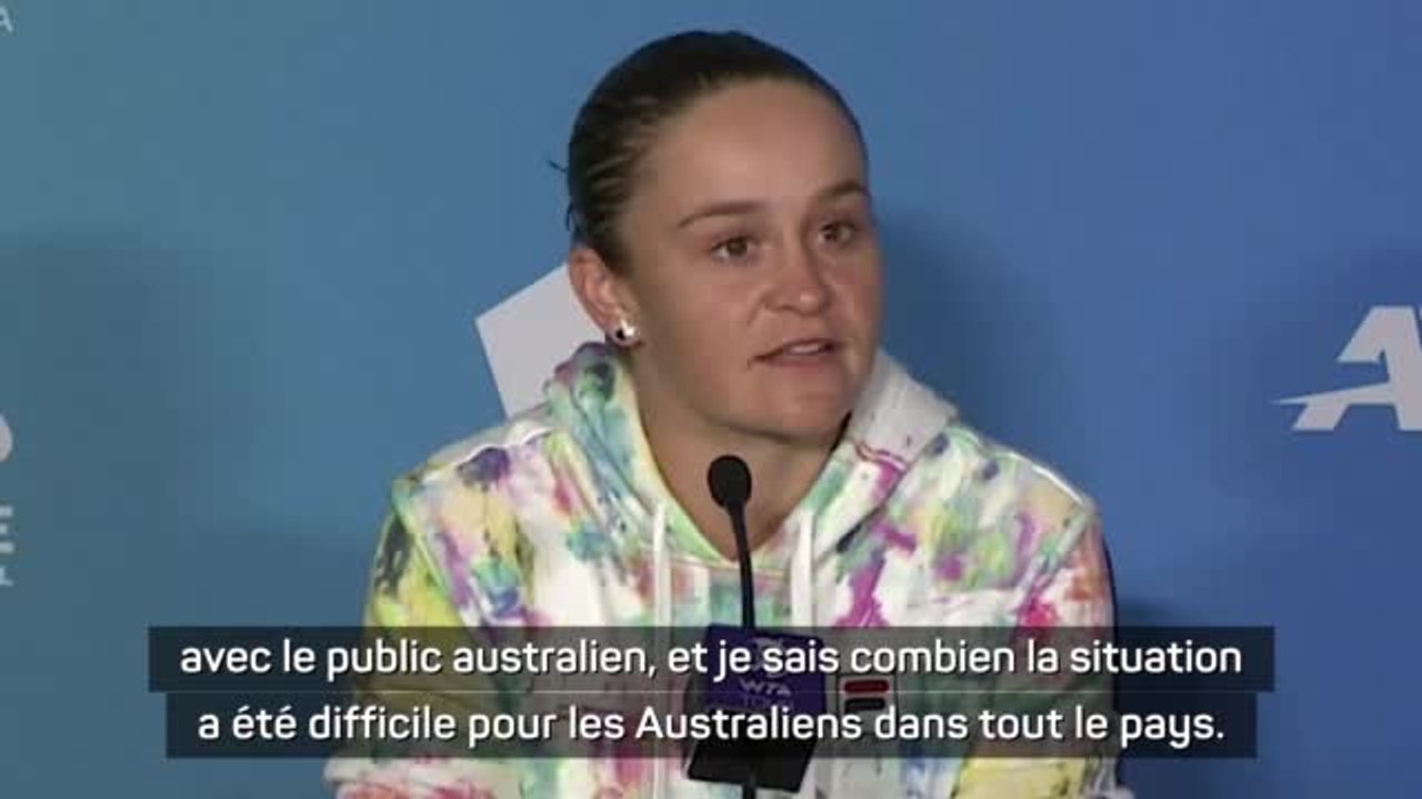 Open d'Australie - Barty sur l'exemption de Djokovic : "Je peux comprendre la frustration des Australiens"