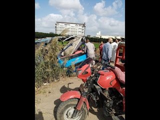 القصة الكاملة لطفل يدهس سيدتين بميكروباص فى سوهاج