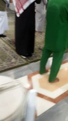 First Day First Prayer in Mosque Nabavi after Revised Decision of Social Distance Due to Omicron Now