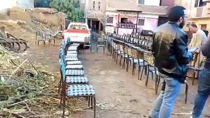 كاميرا TeN في عزاء جد الطالبة بسنت خالد بالغربية