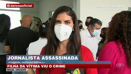 O esposo e autor do crime está preso e a polícia ainda investiga o crime. #BrasilUrgente