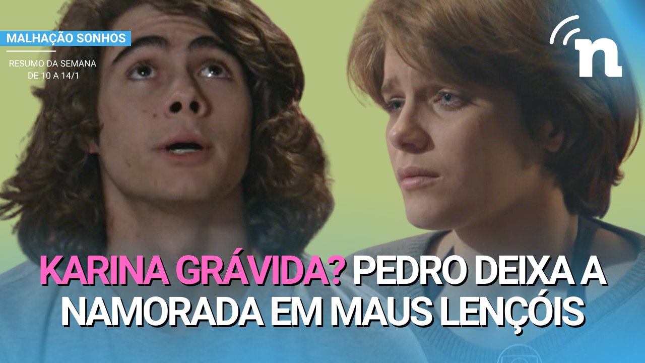 Malhação Sonhos: Gael flagra Duca e Nat de roupas íntimas