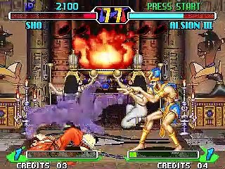 Breaker's Revenge online multiplayer - neo-geo