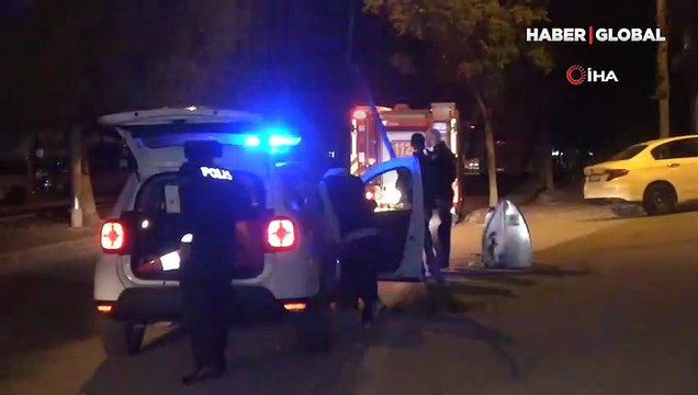 Dini nikahlı kocasının iş yerini ateşe verdi