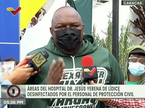 Alexander Mimou Vargas: “Hemos llegado a 13.010 millones de labores de desinfección a nivel nacional
