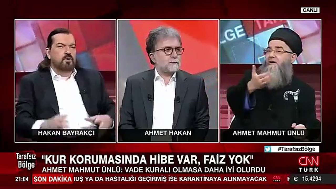 Cübbeli Ahmet'ten nas yorumu Zaten ateistlik, deistlik almış başını gidiyor, bir de millet parada zarar ederse Kuran bizi batırdı der