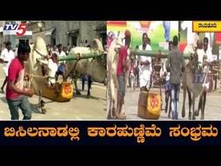 ಬಿಸಿಲನಾಡು ರಾಯಚೂರಿನಲ್ಲಿ ಕಾರಹುಣ್ಣಿಮೆ ಸಂಭ್ರಮ | Raichur | Kara Hunnime 2019 | TV5 Kannada