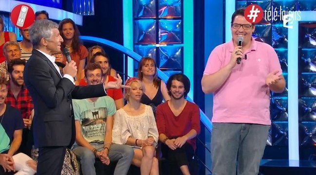 Nagui se moque du coach des comédiens des Mystères de l'amour