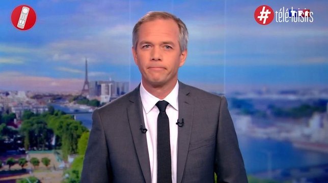 Julien Arnaud très ému en annonçant le décès d'une journaliste de LCI