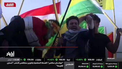 ...السليمانية تعرضت قاعدة عين الأسد التي تض...