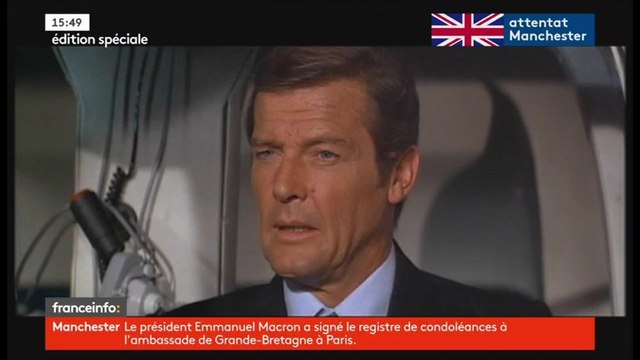 Décès de Roger Moore, l'inoubliable James Bond