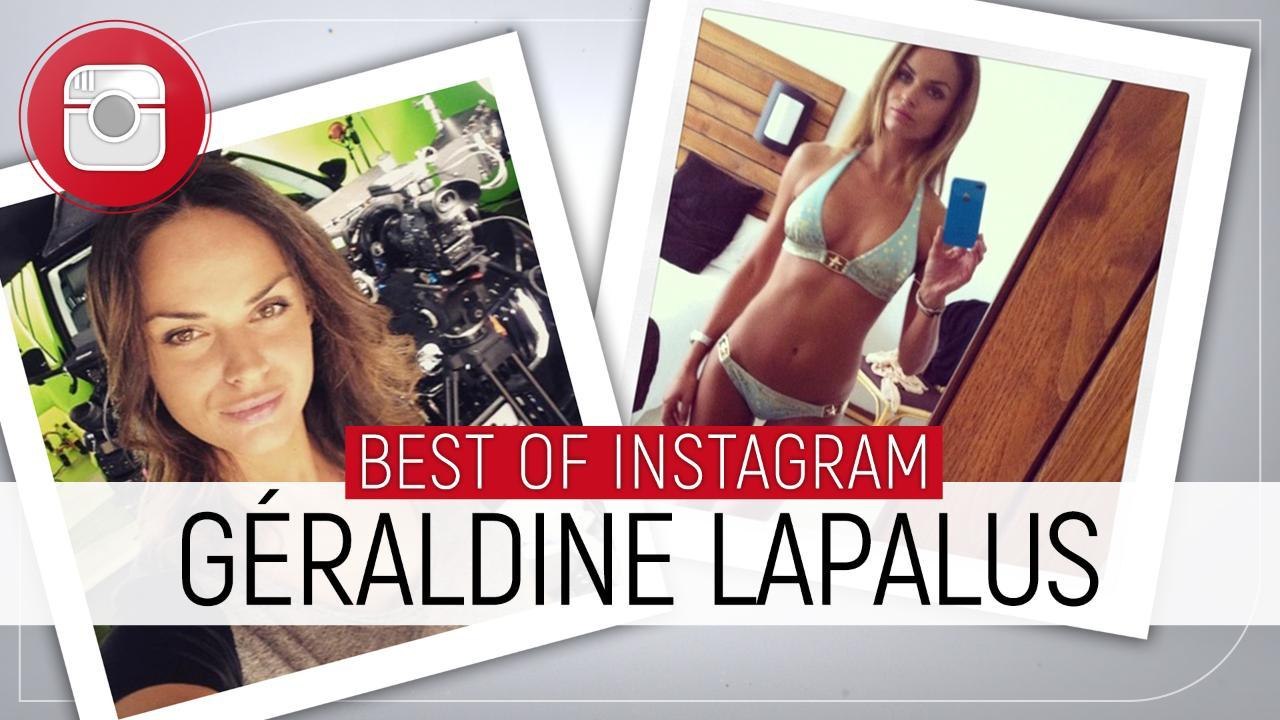 Tournages, selfies, photos sexy... Le best-of Instagram de Géraldine Lapalus