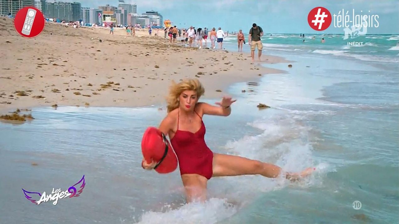 La chute totalement ridicule de Melanight dans Les Anges 9... Le Zapping Chutes #1