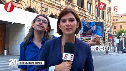 Un homme perturbe un duplex du 20h de France 2 en direct