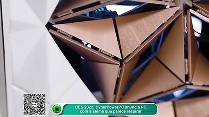 CES 2022: CyberPowerPC anuncia PC com sistema que parece respirar