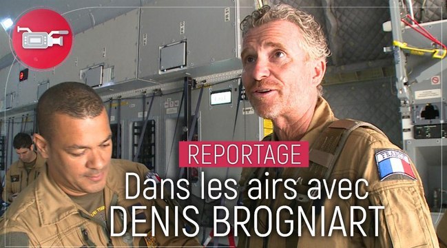 Dans les airs avec Denis Brogniart : les coulisses de son entraînement pour le 14 juillet