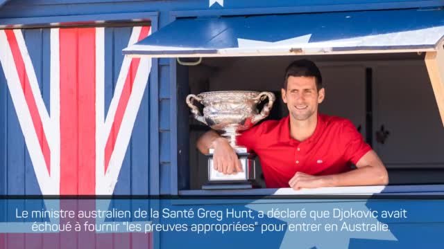 Open d'Australie - L'Australie refuse l'entrée à Djokovic