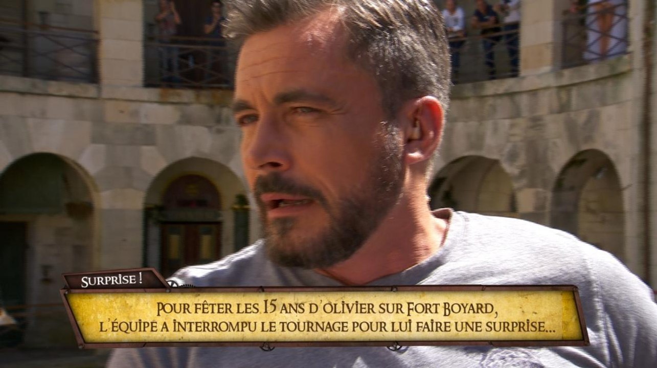 Fort Boyard : Olivier Minne en larmes pour ses 15 ans de présentation