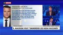 Othman Nasrou sur les propos polémiques d'Emmanuel Macron : «Un président de la République doit garder une stature»